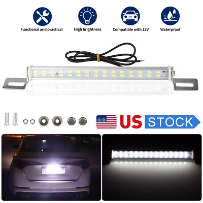 Waterproof LED License Plate Lights 12 V DC Universal Car License Plate Light