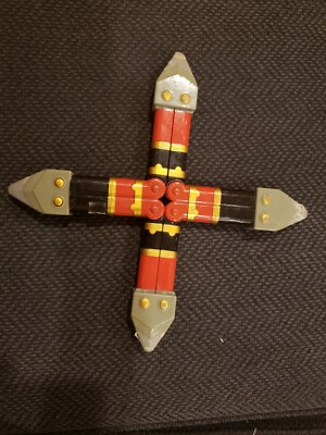 2002 Power Rangers Folding Staff BVS Bandai tested READ