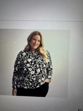 Women's Plus Size Croft & Barrow Essential Crewneck Long Sleeve Tee Size 3X