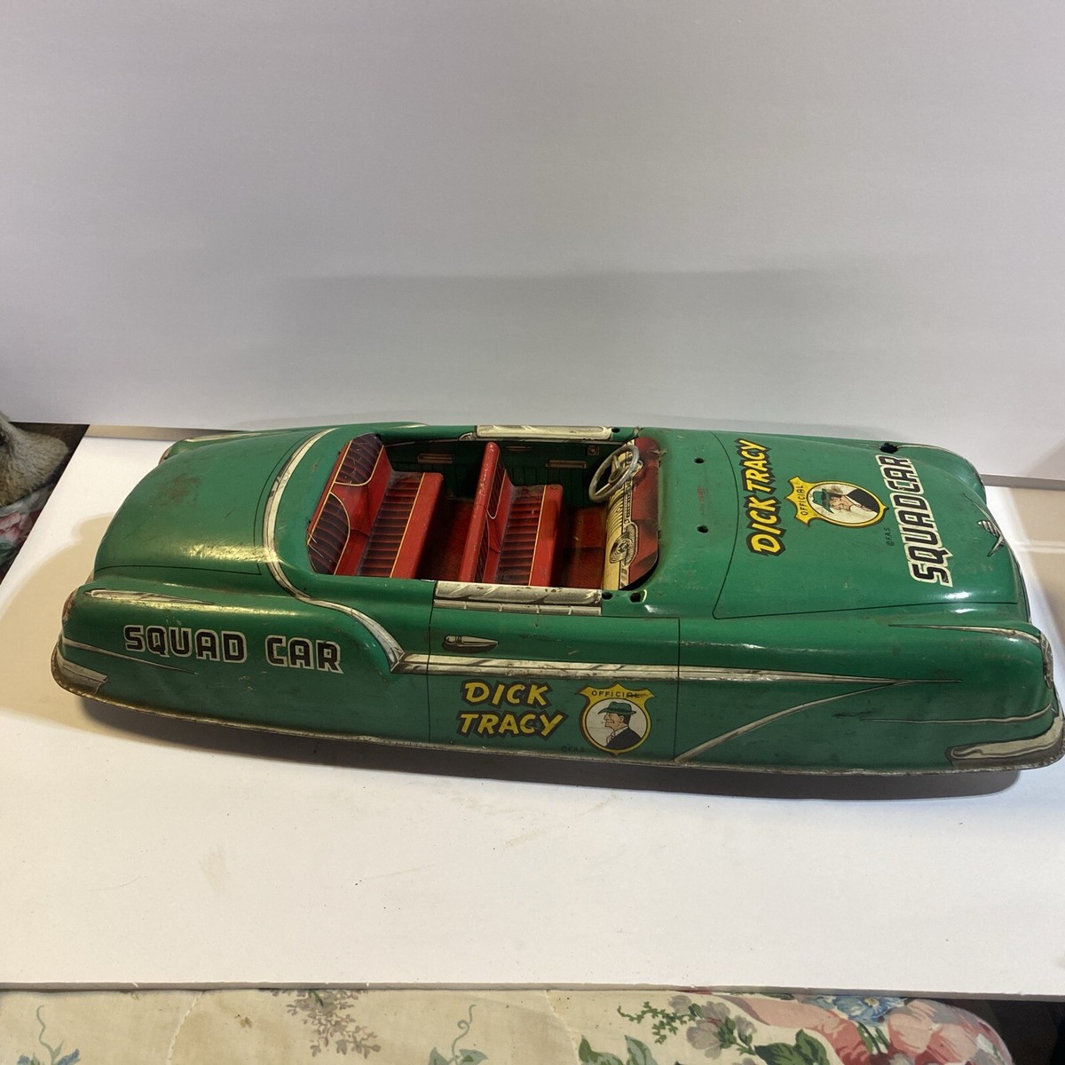 1948 MARX Toys Dick Tracy Squad Car 20