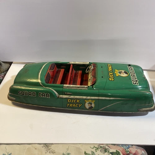 1948 MARX Toys Dick Tracy Squad Car 20"