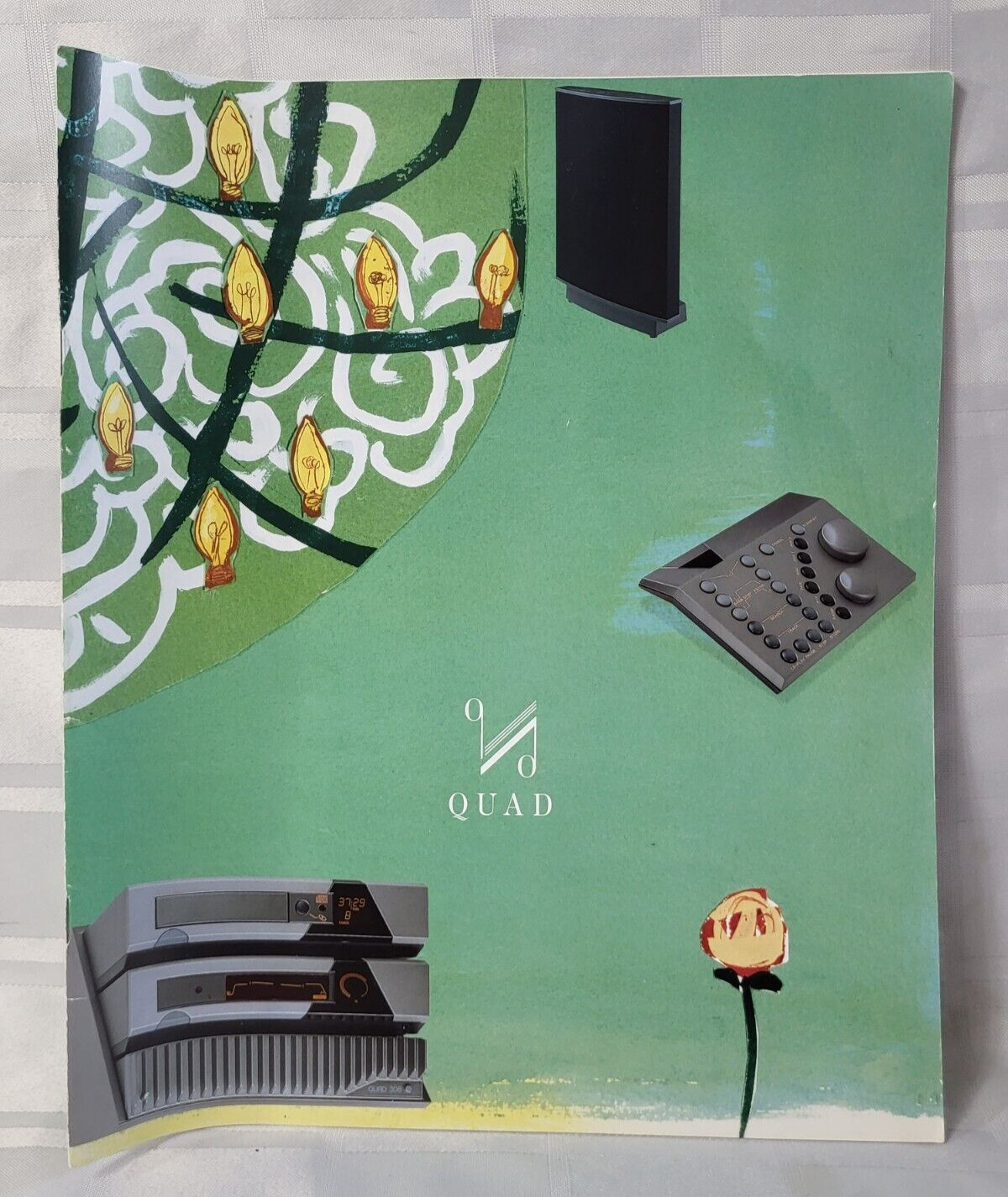 QUAD AUDIO ELECTRONIC STEREO EQUIPMENT CATALOG PRODUCT REFERENCE VINTAGE RETRO