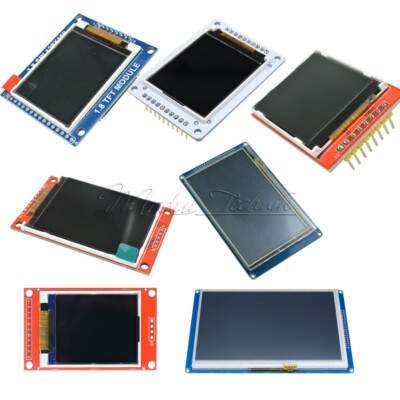 1.44/1.8/5/7'' Inch Serial SPI TFT LCD Display Shield Module ST7735S SSD1963