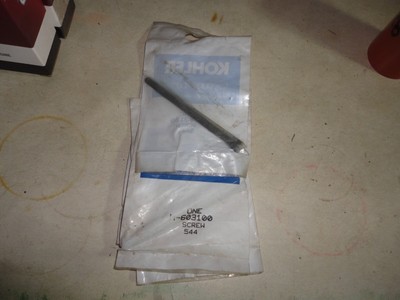 Kohler M-603100-S Sechskantkopfschraube – Original OEM Ersatzteil, M6 X 1.0 X 99,5 Mm