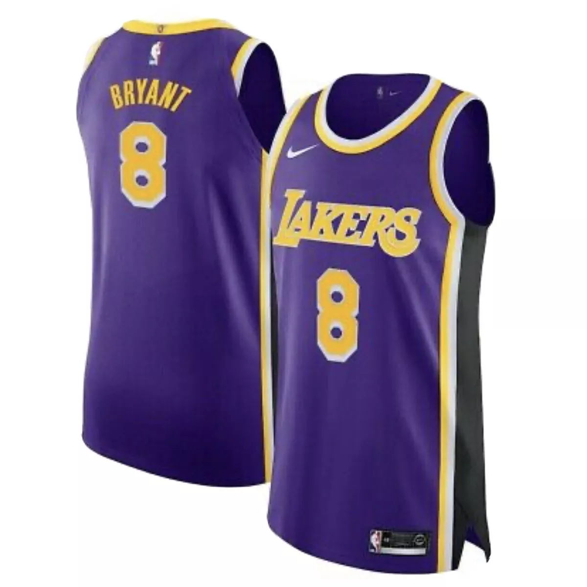 Kobe Bryant #8 Los Angeles Lakers Statement Edition  Authentic Nike NBA  Jersey