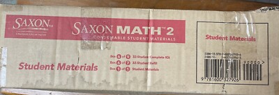 Saxon Math 2 Consumable Student Worksheets 32-Student Refill Box #6 of 7 ONLY