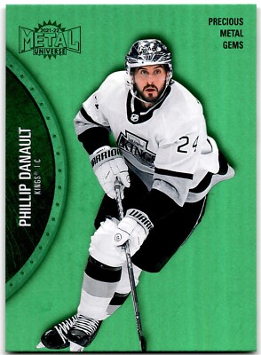 Phillip Danault 2021-22 Metal Universe Precious Metal Gems Green #05/10