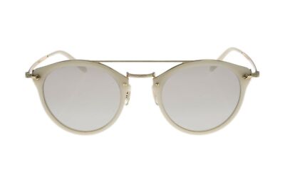 Oliver Peoples 181265 Womens Remick Pilot Sunglasses Ecru/Gold Size 50/24/140