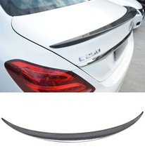 REAR BOOT SPOILER AMG STYLE CARBON LOOK FOR MERCEDES C CLASS W205 SALOON 2014-19