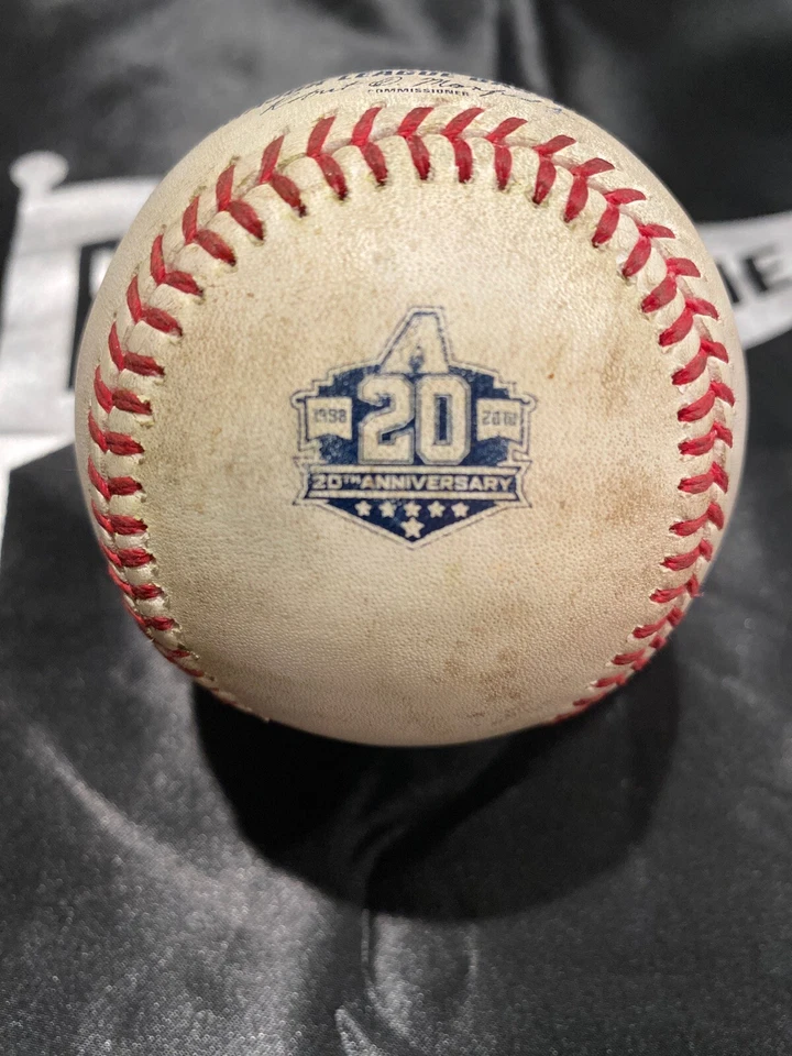 Paul Goldschmidt MLB Game Used Double Autographed Ball 4/18/18 Career Hit #1025 - Image 3 of 4