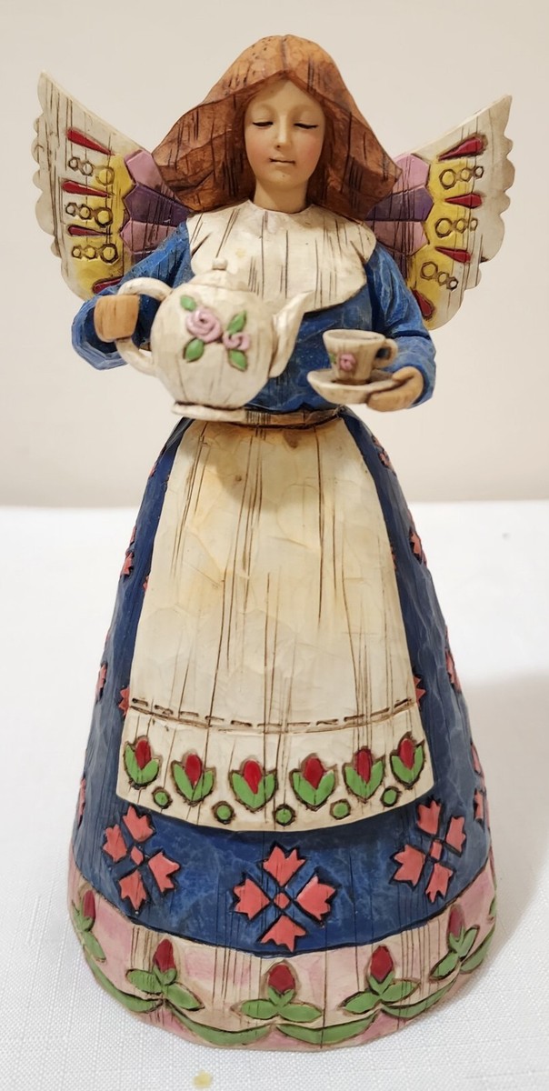 Vintage2002 Jim Shore Angel with Teapot Vintage2002 Jim Shore Angel with Teapot