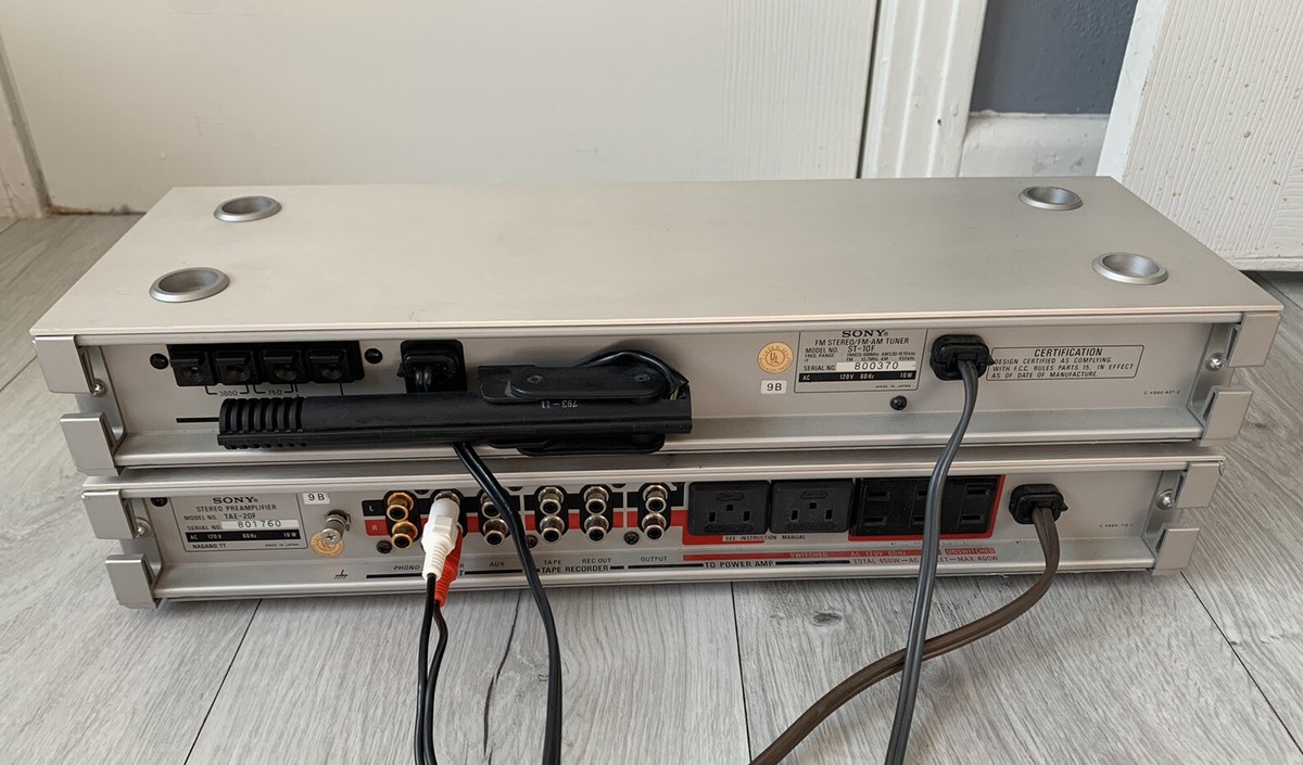 Sony Falcon TAE-20F Vintage Preamplifier & Tuner | eBay