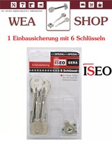 Schlüssellochsperre Einbausicherung BB Buntbart Schlosssperre Steckschloss