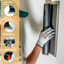 COMENSAL Flächenspachtel 500 mm - Profi Breitspachtel Edelstahl - Fassadenspachtel - abgerundeten Ecken - Rakel Spachtel - Made in EU