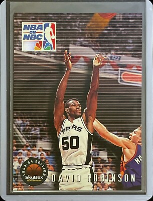 David Robinson - 1993-94 Skybox Premium Basketball - NBA on NBC #9