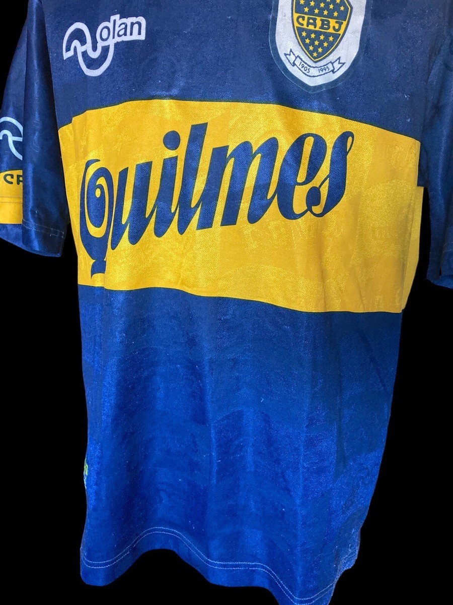 Boca Juniors 1995 Olan Jersey 1995 Vintage | eBay Boca Juniors 1995 Olan Jersey 1995 Vintage | eBay