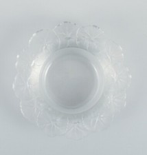 Rene Lalique, ciotola Honfleur in vetro artistico. Anni 60/70