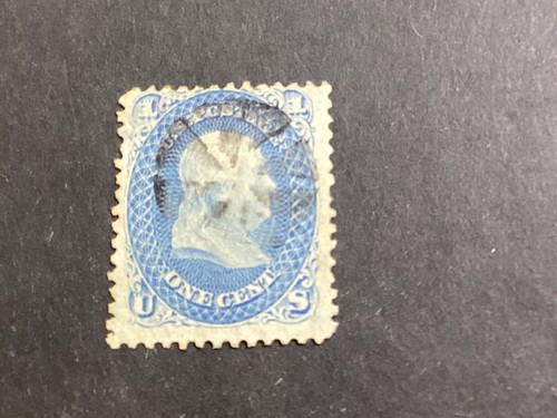 ICOLLECTZONE US 63 F/VF used fancy cancel