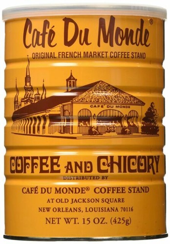 Cafe Du Monde Chicory Ground Coffee 15 oz (Pack of 3) Exp2 3 2026 FREE SHIPPING
