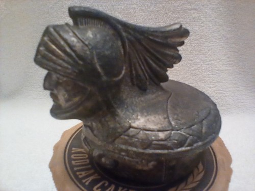 Vintage 1928 Willys Knight Maskottchen Kühlerdeckel