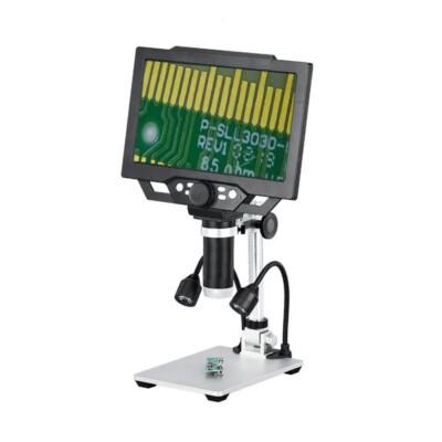 9-inch HD LCD Display Ultra High G1600 Digital Electronic Microscope 1-1600X