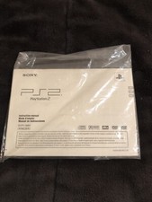 PS2 Sony PlayStation 2 Instruction Manual  Original Papers in Original Plastic