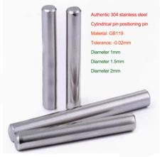 M1M1.5M2 304 Stainless Steel Dowel Pins Parallel Pin Roller Pin Bearing Needle