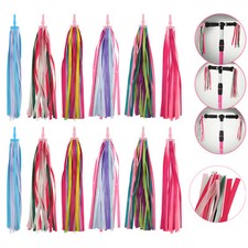 1Pair Bicycle Bike Scooter Streamers Kids Girl Boy Handlebar Grip Tassels Decor