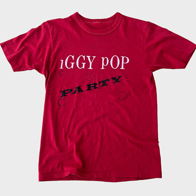1981 Iggy Pop UK Tour Vintage Band Rock Tee Shirt 80s 1980s | eBay