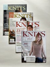 Interweave Knits Magazine, Summer Issues, Lot of 4, 2004, 2006, 2008, 2013