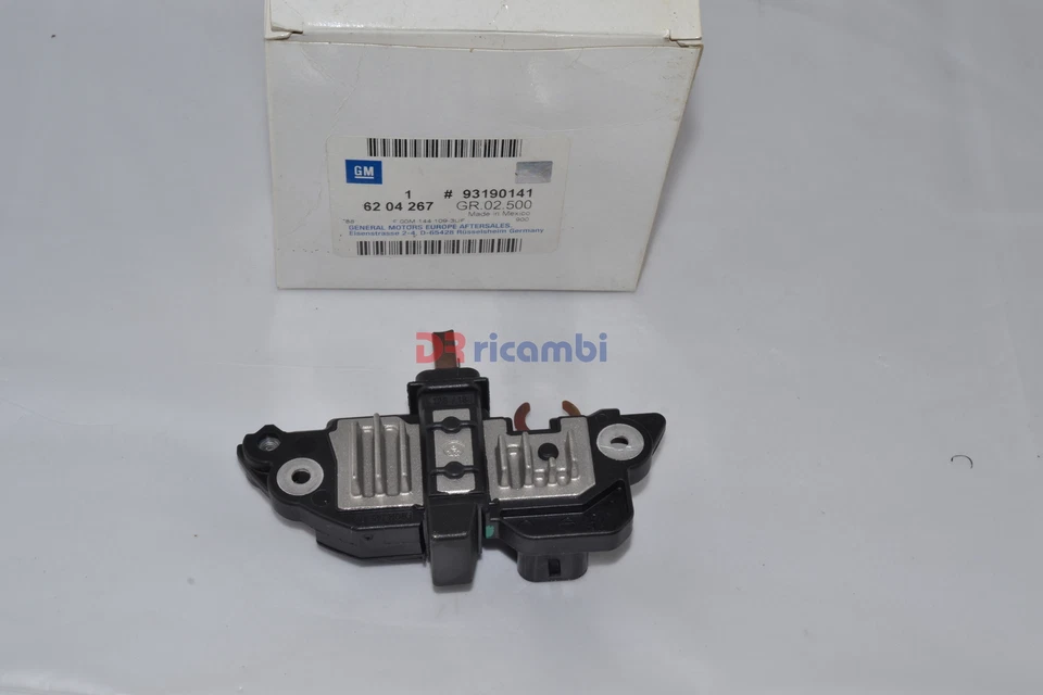 REGOLATORE ALTERNATORE OPEL ASTRA CORSA MERIVA VECTRA SIGNUM ZAFIRA - 93190141 - Immagine 2 di 2
