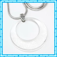 Brighton Lava Lounge Clear Pendant Necklace