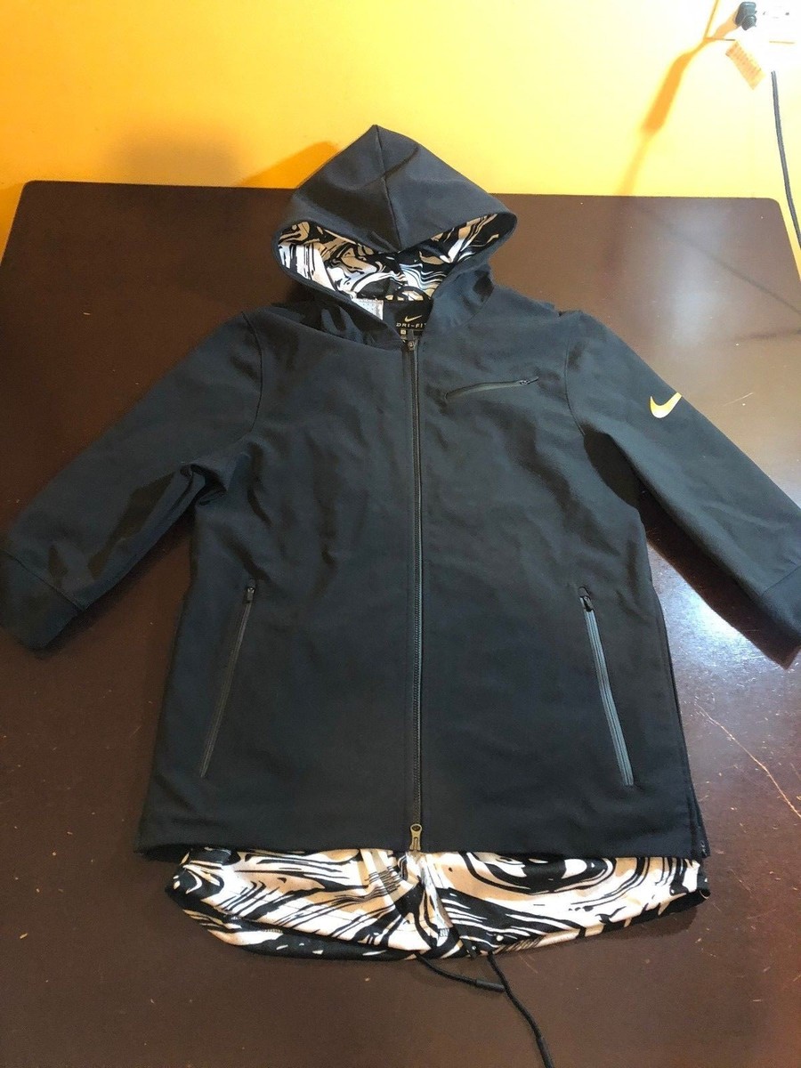 NIKE DRY MVP BHM BASKETBALL JACKET SIZE MEDIUM 885851-010
