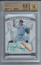 2009 BOWMAN STERLING RC AUTO BGS 9.5 AU 10 - MIKE LEAKE (A)