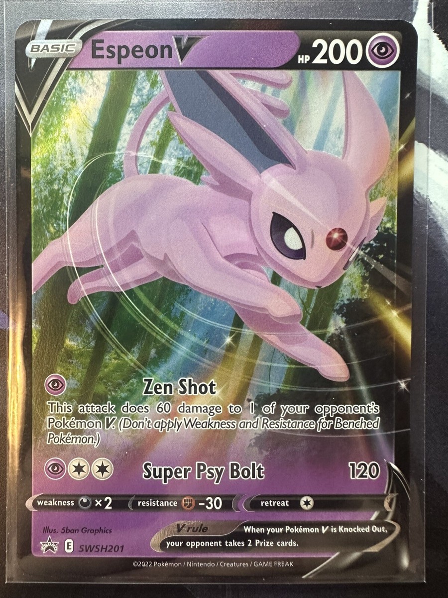 Pokemon Eeveelution V BlackStar Promo 9 Card Complete Set Umbreon