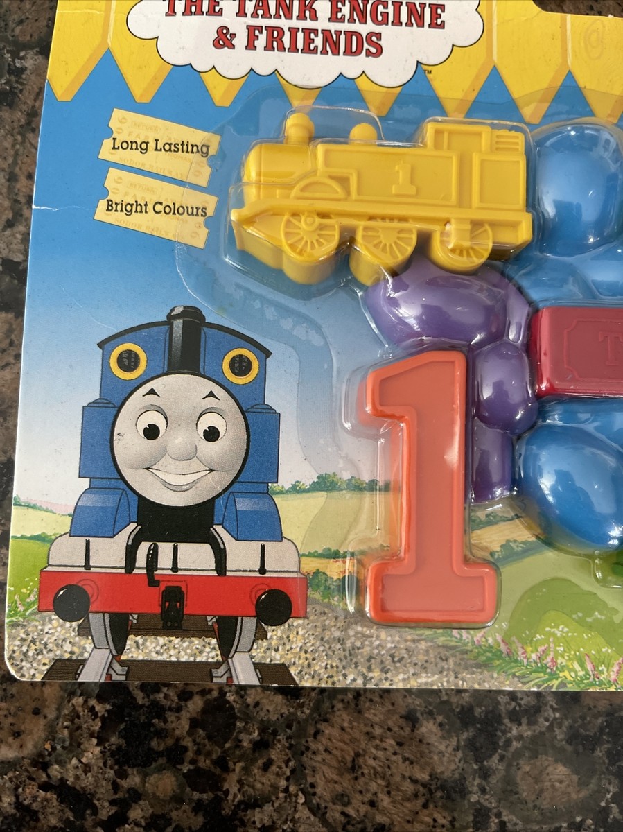 Rare Vintage 1998 Thomas The Tank Engine & Friends Puzzle Crayon