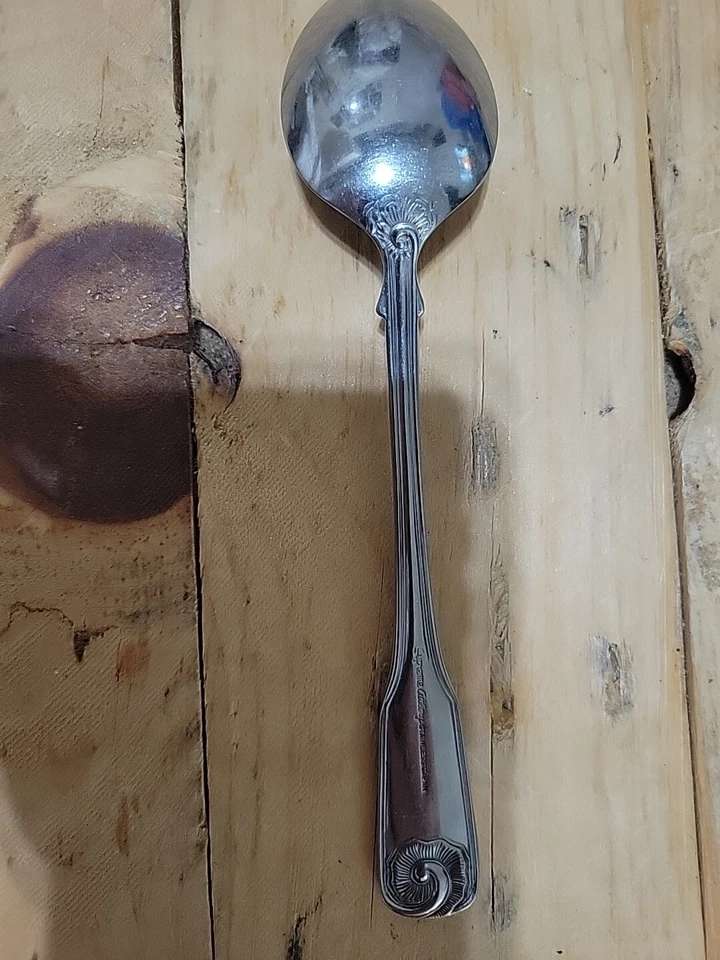 Colher de sopa oval Supreme talheres aço inoxidável Japão concha espiral - Imagem 4 de 4