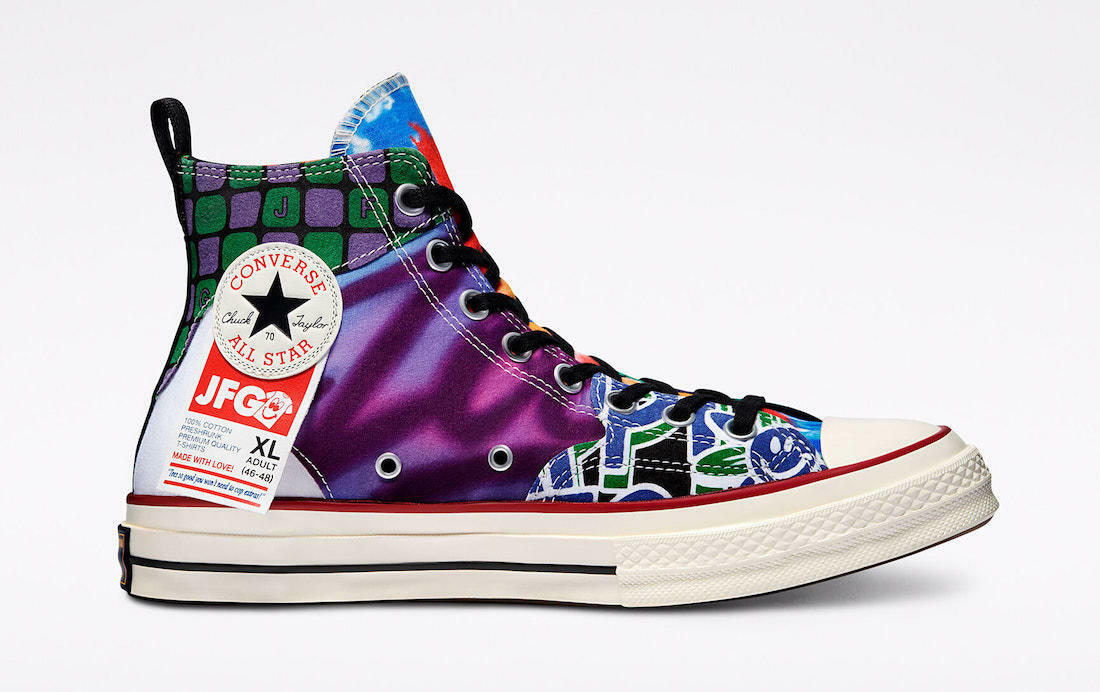 Converse X Joe Freshgoods Unisex Chuck HiTop Sneaker 170646C Black