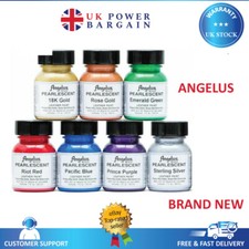 Angelus Acrylic Leather Paint for Trainers Shoe Boots Bag Sofa Car,Jackets,purse