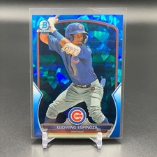 2023 Bowman Draft - Chrome #BDC-117 Ludwing Espinoza Sapphire TTC1820