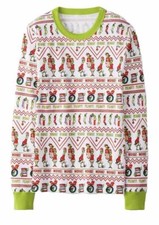 Hanna Andersson Pajama Top Dr. Seuss Grinch Long John Organic Cotton Size XL