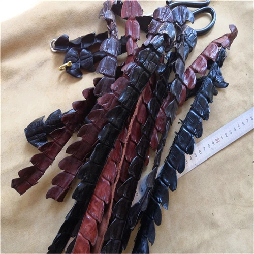 2pcs Genuine Real Alligator Crocodile Skin Leather Hide Pelts DIY Accessories - Picture 12 of 18