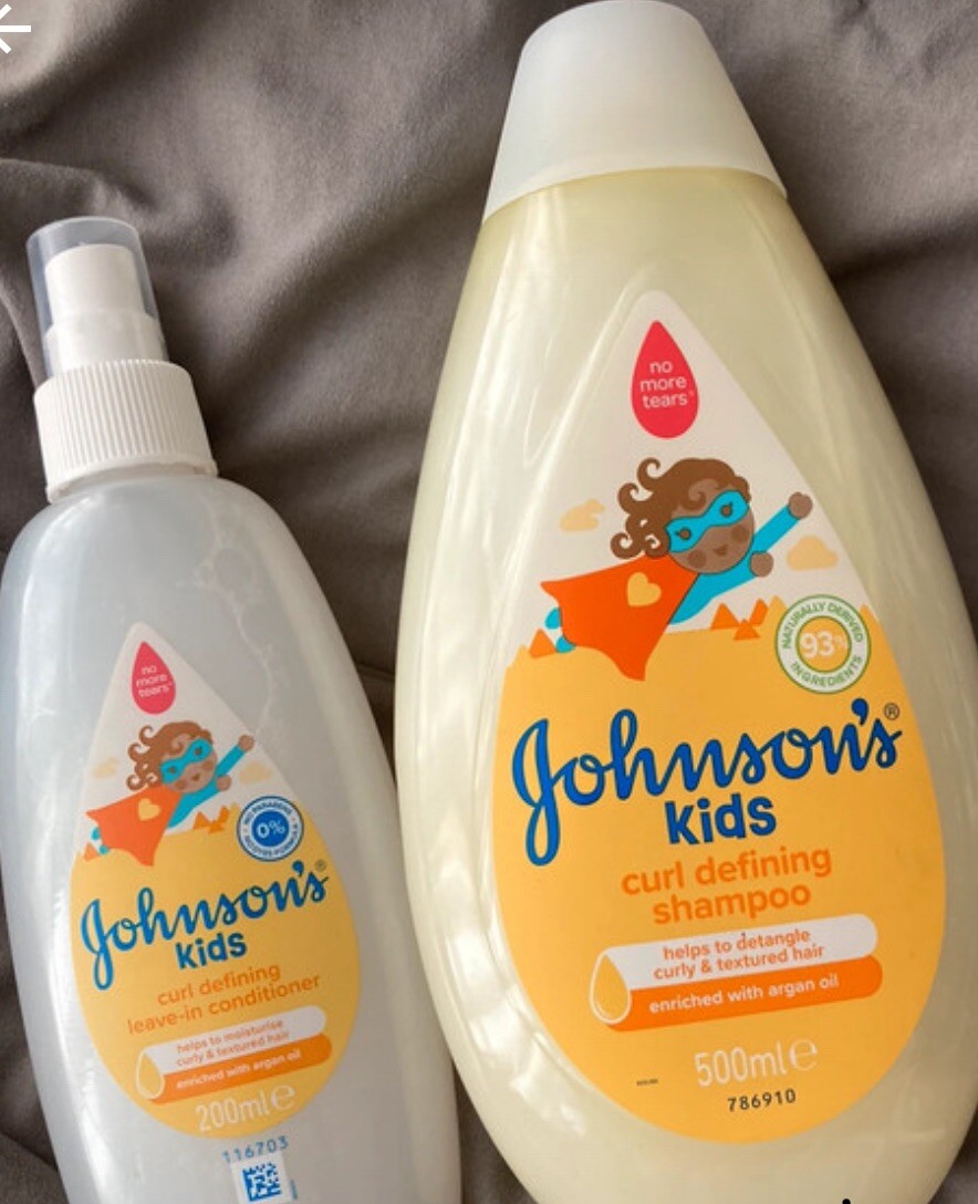 Johnson Shampoo For Curly Hair Johnson's Baby Curl-Defining, Frizz