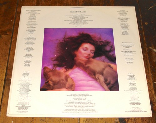 KATE BUSH HOUNDS OF LOVE USA PROMO STAMPED MARBELIZED LP 1985 W/ SHRINK & HYPE - Picture 10 of 10