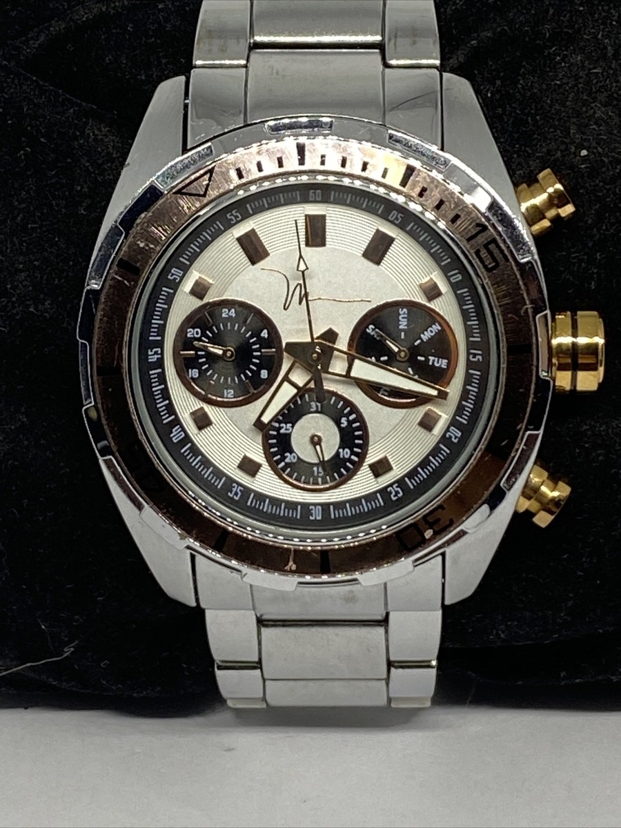 marc anthony chronograph watch