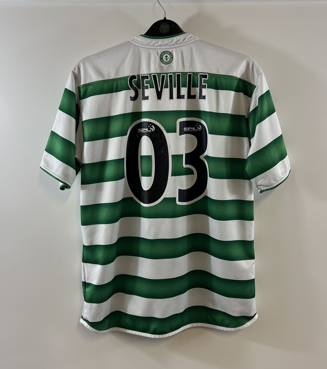 Celtic FC Umbro シャツ Celtic Seville 03 Home Football Shirt 2003/04 Adults Large Umbro