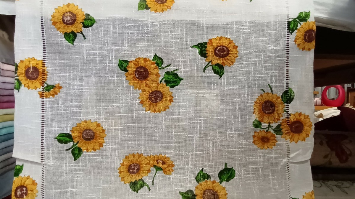 Tende da cucina farfalla ricamate con filato Dolly,Tenda per Soggiorno Camera Balcone Finestra e Interni 2 Pannelli,Bianco,60x240cm