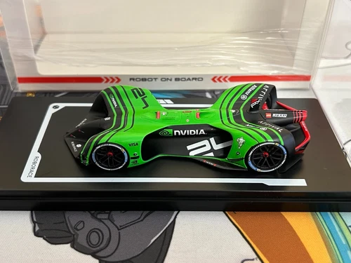 ROBORACE 1/43 Resin Robot On Board Electric Driverless Car Competition Model Car - Picture 9 of 57