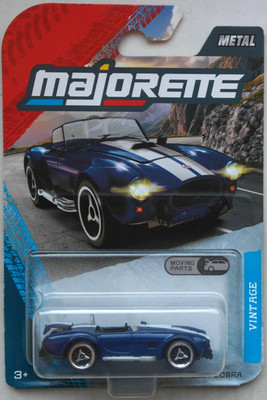Majorette Vintage Premium Cars Shelby Cobra 427 SC blaumetallic Neu/OVP Roadster