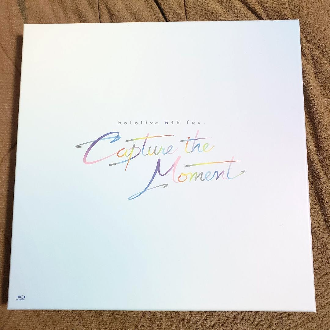 Hololive 5th fes. Capture the Moment Blu-ray 5 Disc Japan Limited
